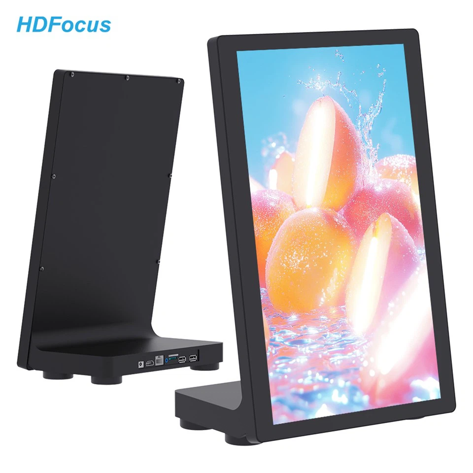 L-şekli masaüstü dijital tabela ekranı