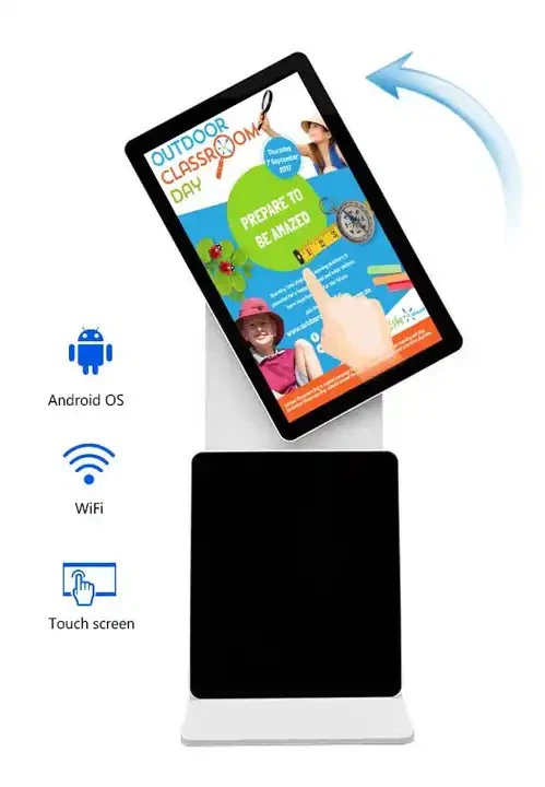 Rotating Kiosk Interactive Signage Digital